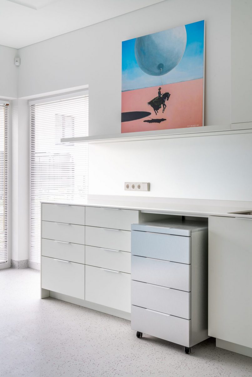 Odontologijos klinikos interjeras dizaineris kaune
