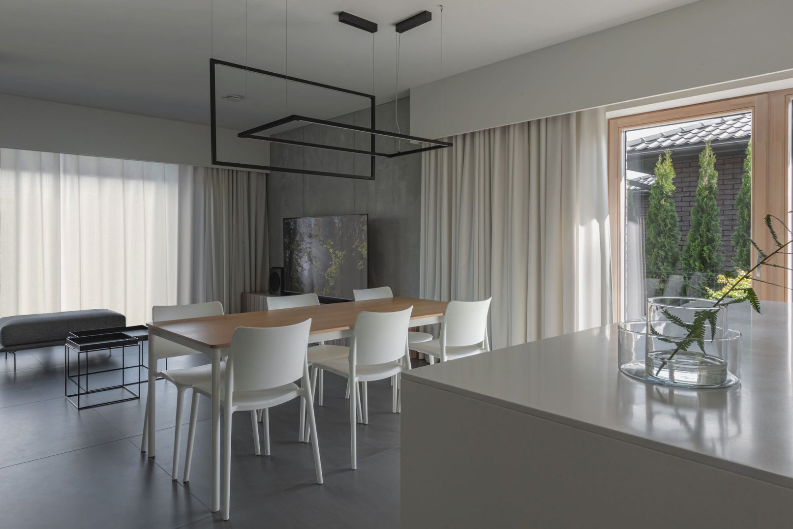 Minimalistinis skandinaviskas interjeras dizaineris kaune