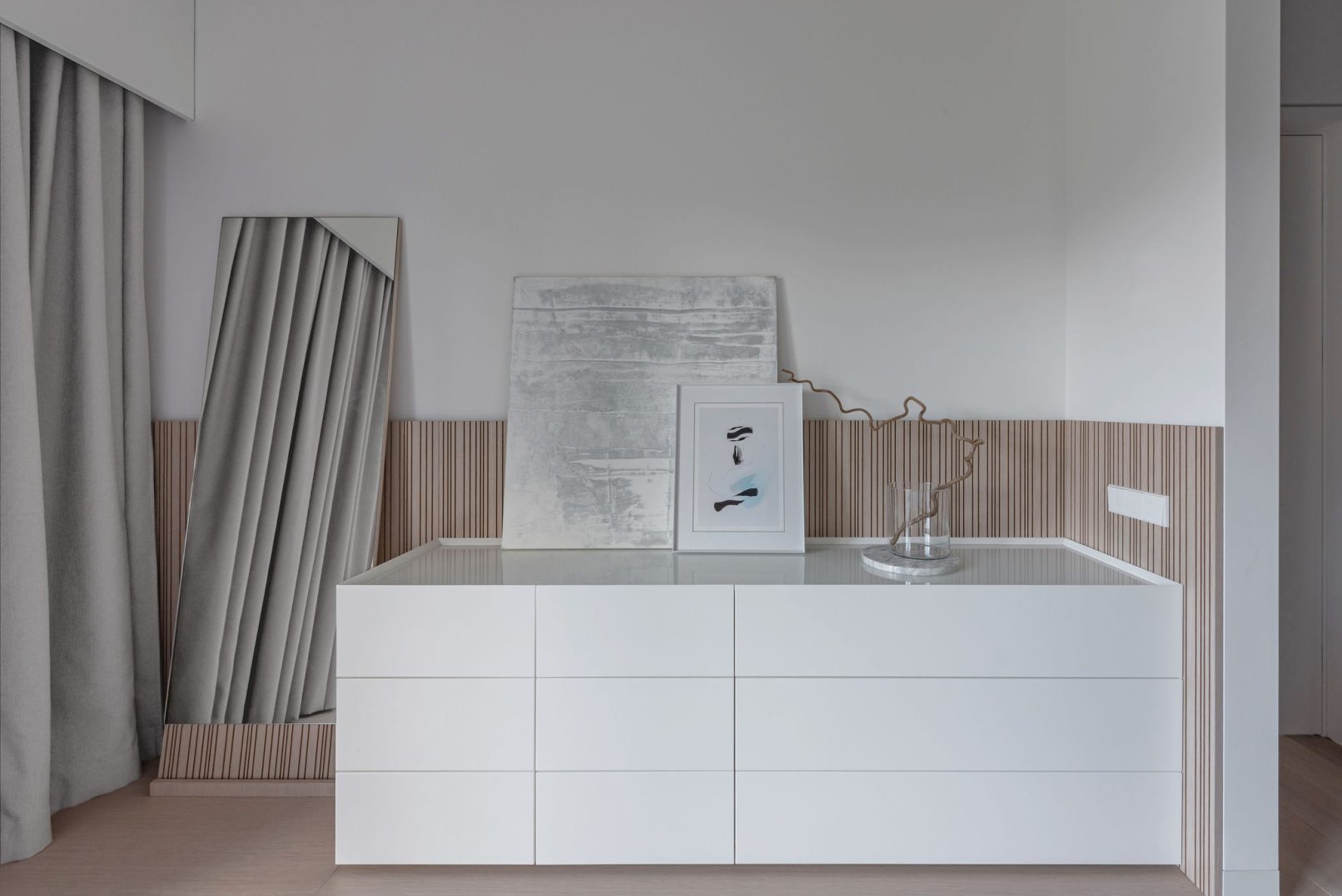 Minimalistinis skandinaviskas interjeras dizaineris kaune