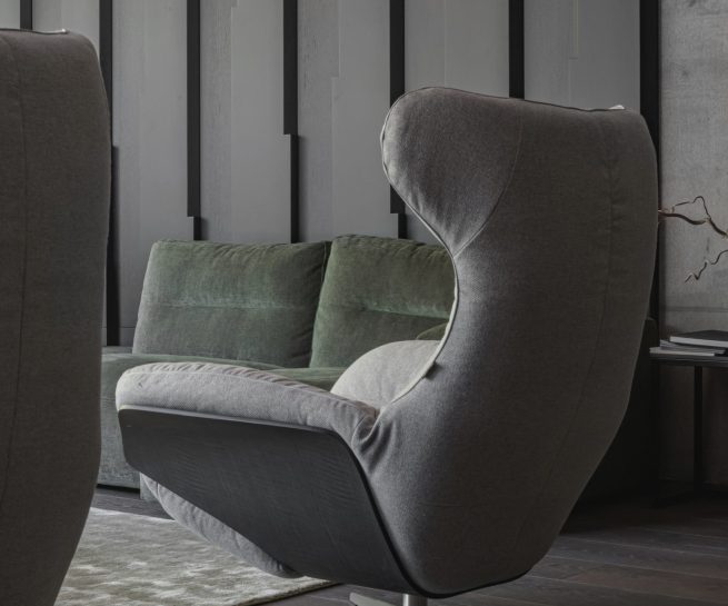 Tamsus prabangus interjeras dizaineris kaune