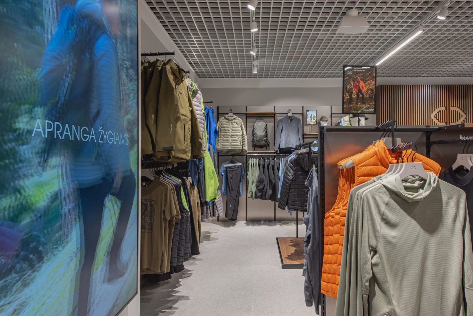 Parduotuves interjetas dizaineris kaune