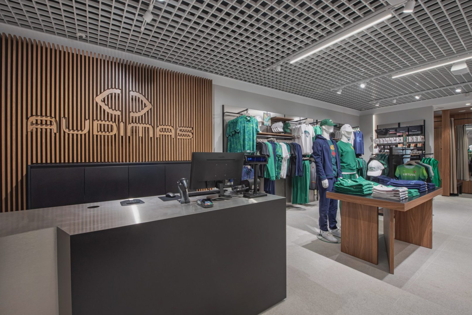 Parduotuves interjetas dizaineris kaune